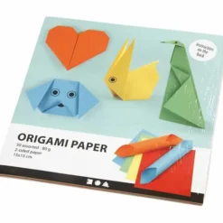 Origamipapier Basisfarben - 15 x 15 cm, 10 Bögen