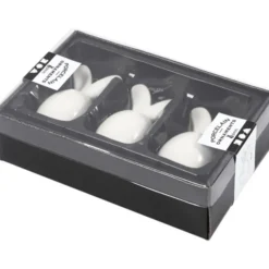 Osterhase aus Keramik, 3 Stk