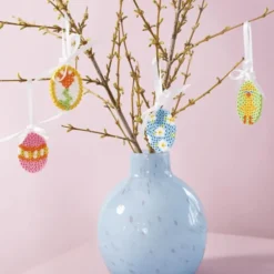 Ostertüte – Ostereier aus Bügelperlen, 4 Stk.