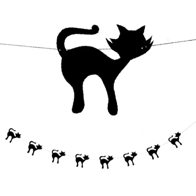 Papiergirlande - Katzen, 300 cm