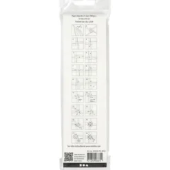 Papierstreifen (100 Stk) für Sterne, weiß