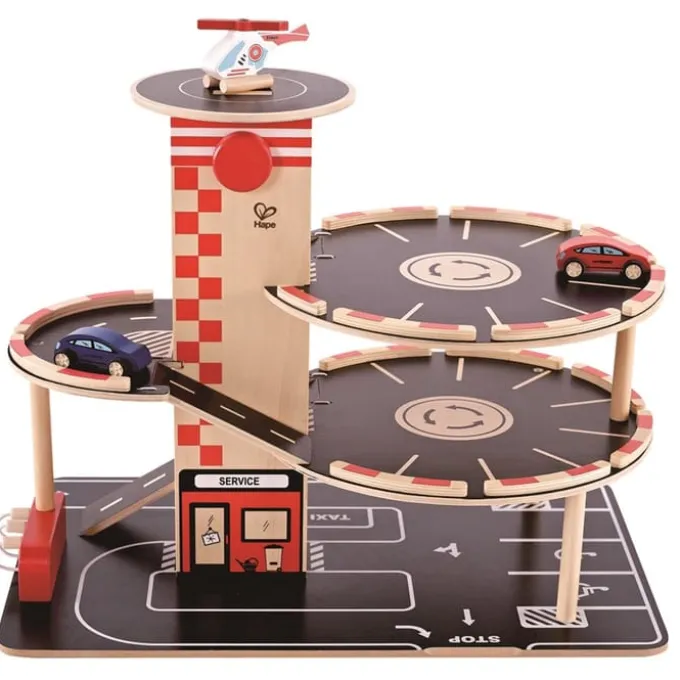 Parkgarage mit Helikopterlandeplatz