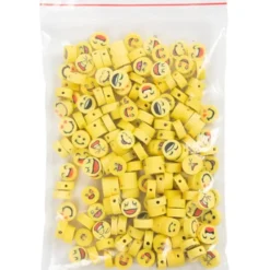 Perlen - Smileys, 200 Stück