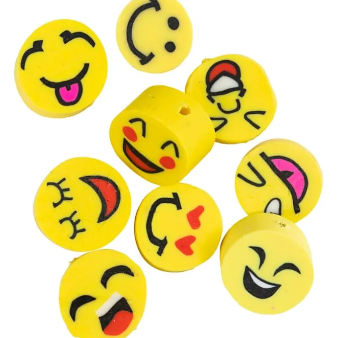 Perlen - Smileys, 200 Stück