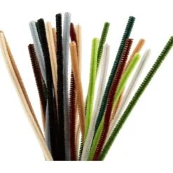 Pfeifenreiniger natur, 6 mm - 25 Stk.