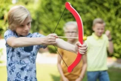 Pfeil und Bogen - Mit 3 Pfeilen und 3 Äpfeln