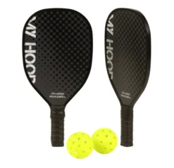 Pickleball-Set inkl. Netz – Schwarz