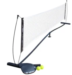 Pickleball-Set inkl. Netz – Schwarz