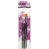Pinsel Gold Line - flach, 3 Stk.
