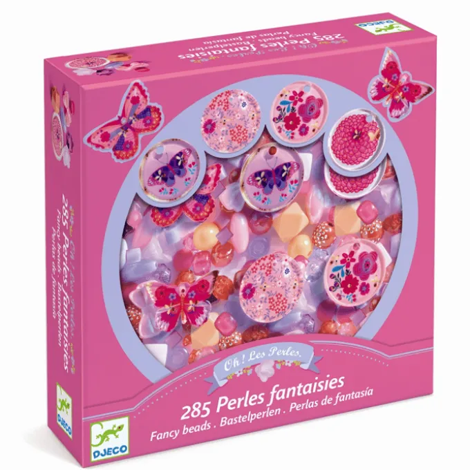 Plastikperlen – Schmetterlinge, 285 Stk.