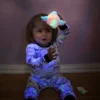 Playfoam - Glow in the dark, 4er Set
