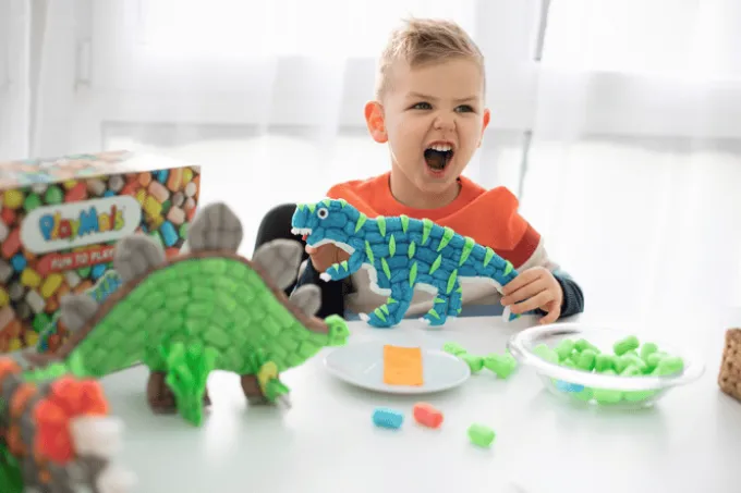 PlayMais Classic Fun To Play - Dinosaurier 500 Stk