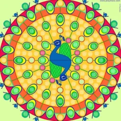 PlayMais Mosaic Trendy - Mandala, 3.000 Stk.