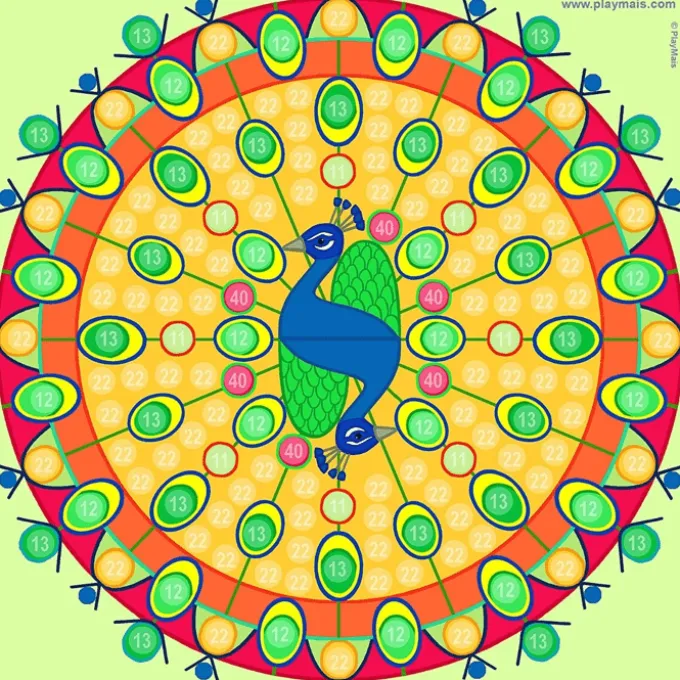 PlayMais Mosaic Trendy - Mandala, 3.000 Stk.