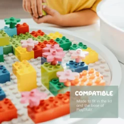 PlayTRAY Bauklötze-Matte - grün