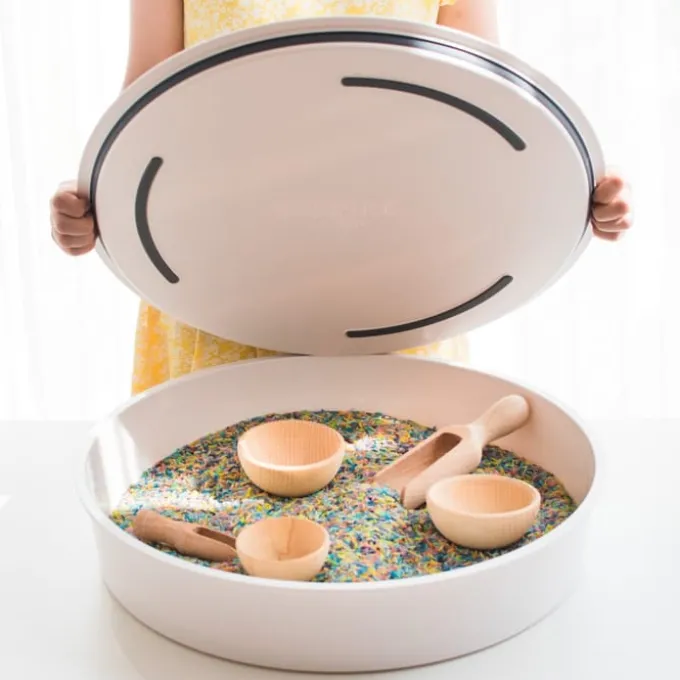 PlayTRAY - Spiel- & Sensoriktablett m. Deckel