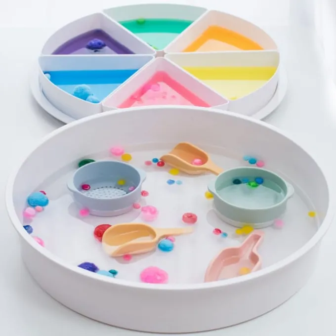 PlayTRAY - Spiel- & Sensoriktablett m. Deckel
