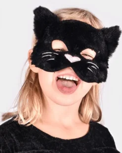 Plüschmaske - Katze