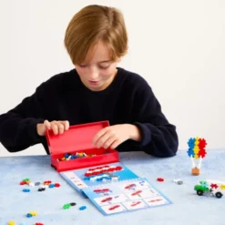 Plus-Plus Activity Pad - Fahrzeuge, 125 Stk.