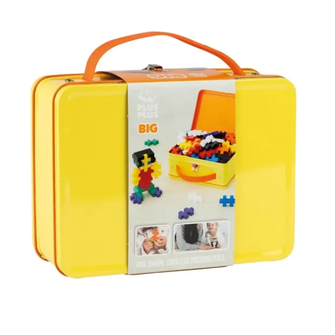 Plus-Plus BIG Basis - Metallkoffer, 70 Stk.