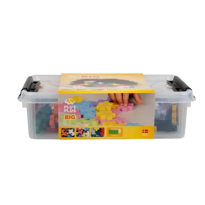 Plus-Plus BIG Mix- mit Plastikkiste, 200 Stk.