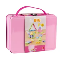 Plus-Plus BIG Pastell - Metallkoffer, 70 Stk.