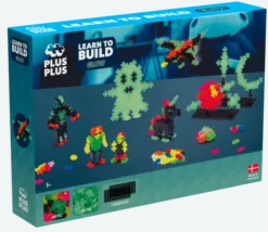 Plus-Plus - Glow in the dark, 500 Teile
