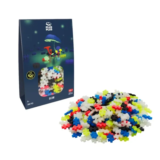 Plus Plus Glow Mix, 300 Stk.