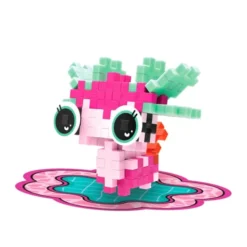Plus-Plus Haustier-Set – Axolotl pink, 39 Stk.