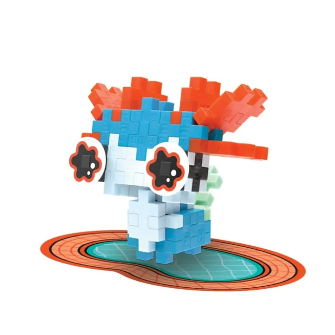 Plus-Plus Haustier-Set – Axolotl blau, 39 Stk.