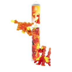 Plus-Plus in Röhre – Feuerdrache, 100 Stk.