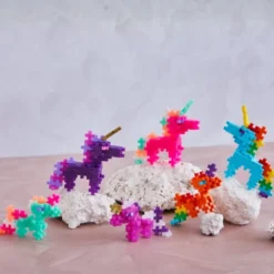 Plus-Plus in Röhre – Regenbogen-Einhorn, 100 Stk.