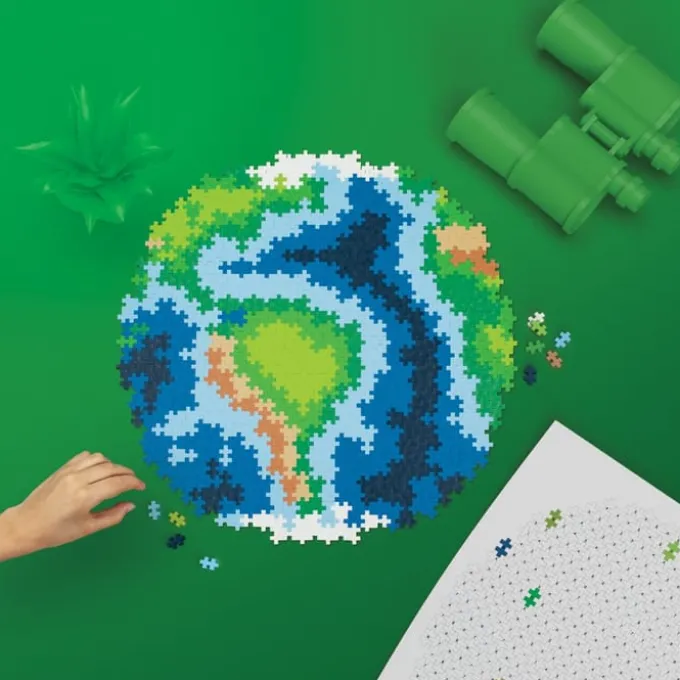 Plus-Plus - Puzzeln nach Zahlen, Erde, 800 T.