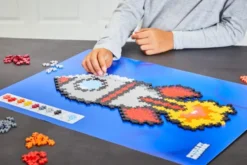 Plus-Plus - Puzzle by Number - Rakete, 500 Stk.
