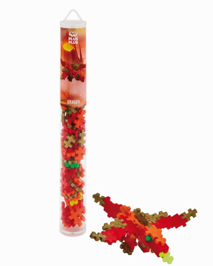 Plus-Plus Rohr - Drache, 100 Stk.