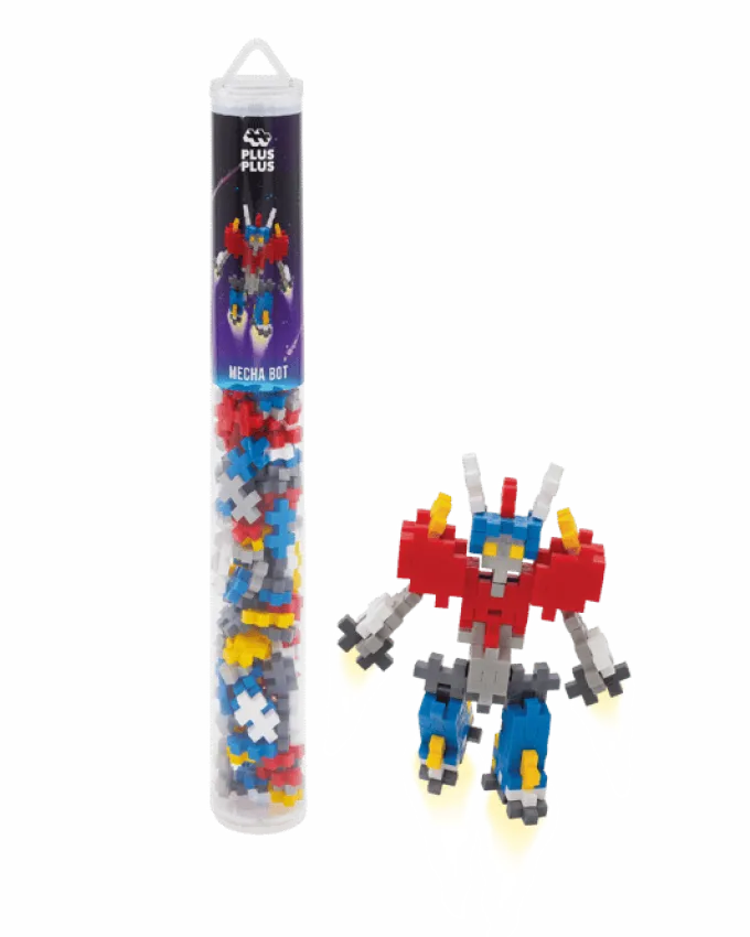Plus-Plus Rohr - Mecha Bot, 100 Stk.