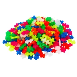 Plus-Plus Rohr Neon Mix - 240 Stk.