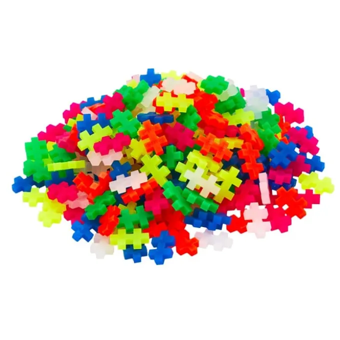 Plus-Plus Rohr Neon Mix - 240 Stk.