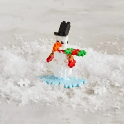 Plus-Plus Rohr – Schneemann, 100 Stk.
