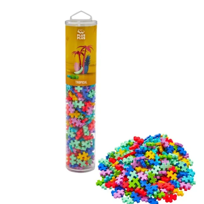 Plus-Plus Rohr - Tropenmix, 240 Stk.