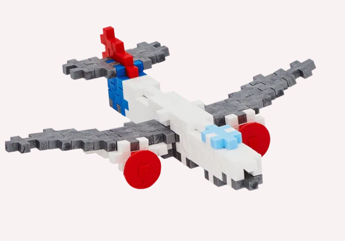 Plus-Plus Tube - Flugzeug, 100 Stk.