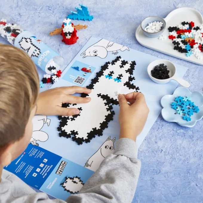 Plus-Plus – Zahlen-Puzzeln, Mumintroll, 270 Stk.
