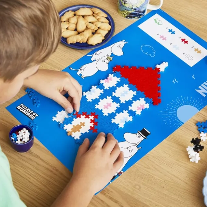 Plus-Plus – Zahlen-Puzzeln, Muminhaus, 275 Stk.