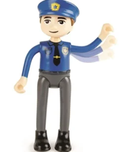 Polizeistation aus Holz m. 13 Teilen