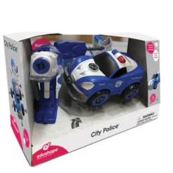 Polizeiwagen zum Schrauben, m. Fernbedienung