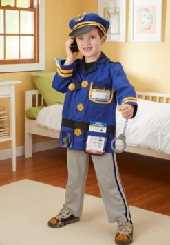 Polizist - Kostüm (3-6 Jahre)