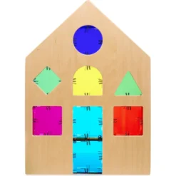 Polydron Crystal - Farbmischhaus, 49 Teile