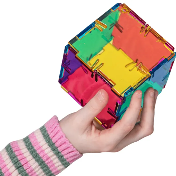 Polydron Crystal - Farbmischwürfel, 1 Stk.