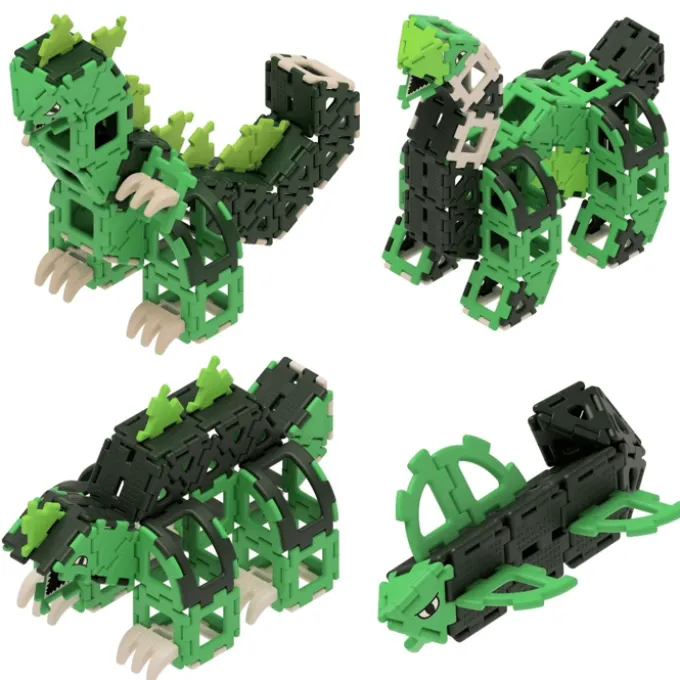 Polydron Large - Dinosaurier, 130 Teile
