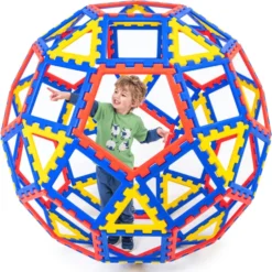 Polydron XL - Kuppel, 62 Teile